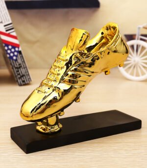 Gold Soccer shoe Trophy