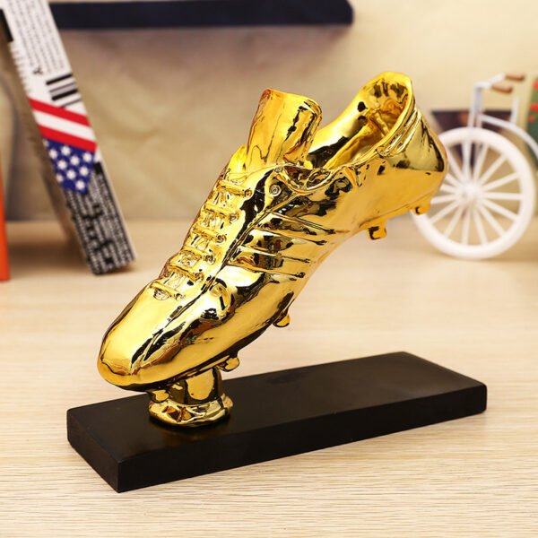 Gold Soccer shoe Trophy