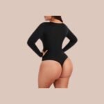 Back of elegant black shaper