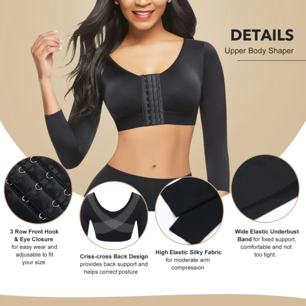 Colombianas post surgery body shaper | seamless shapewear Tops