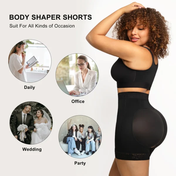 Colombian Butt Lifter Shaper Shorts – Body Enhancing Shapewear - Image 3