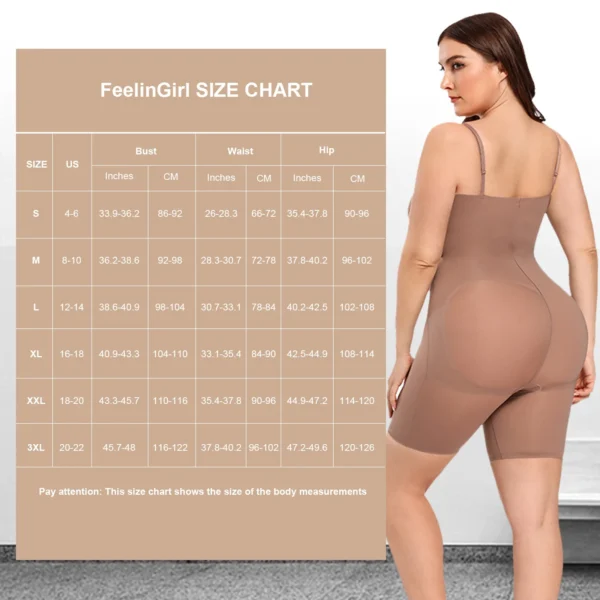 Premium Slim Fit Full-Body Shaper with High Waist Tummy Control, Hip Enhancer & Butt Lifter for Women - Image 5