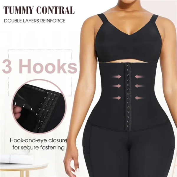 Excellent Quality Leggings | Seamless Shapewear | Tights Corset Waist Trainer Leggings - Image 2