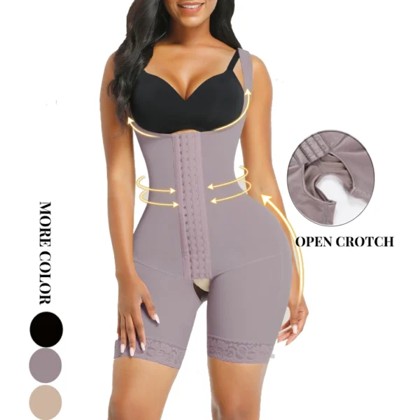 Body Shaper Hooks Compression | Slimming Woman Bodysuits Shapewear - Image 6