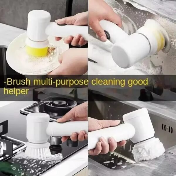 Electric Spin Scrubber | The Ultimate Power Cleaning Brush for Every Surface! 🏡✨ - Image 2