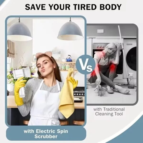 Electric Spin Scrubber | The Ultimate Power Cleaning Brush for Every Surface! 🏡✨ - Image 3