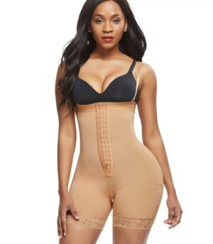 Bodysuit Plus Size Adjustable Strap Slimming Legs shapewear