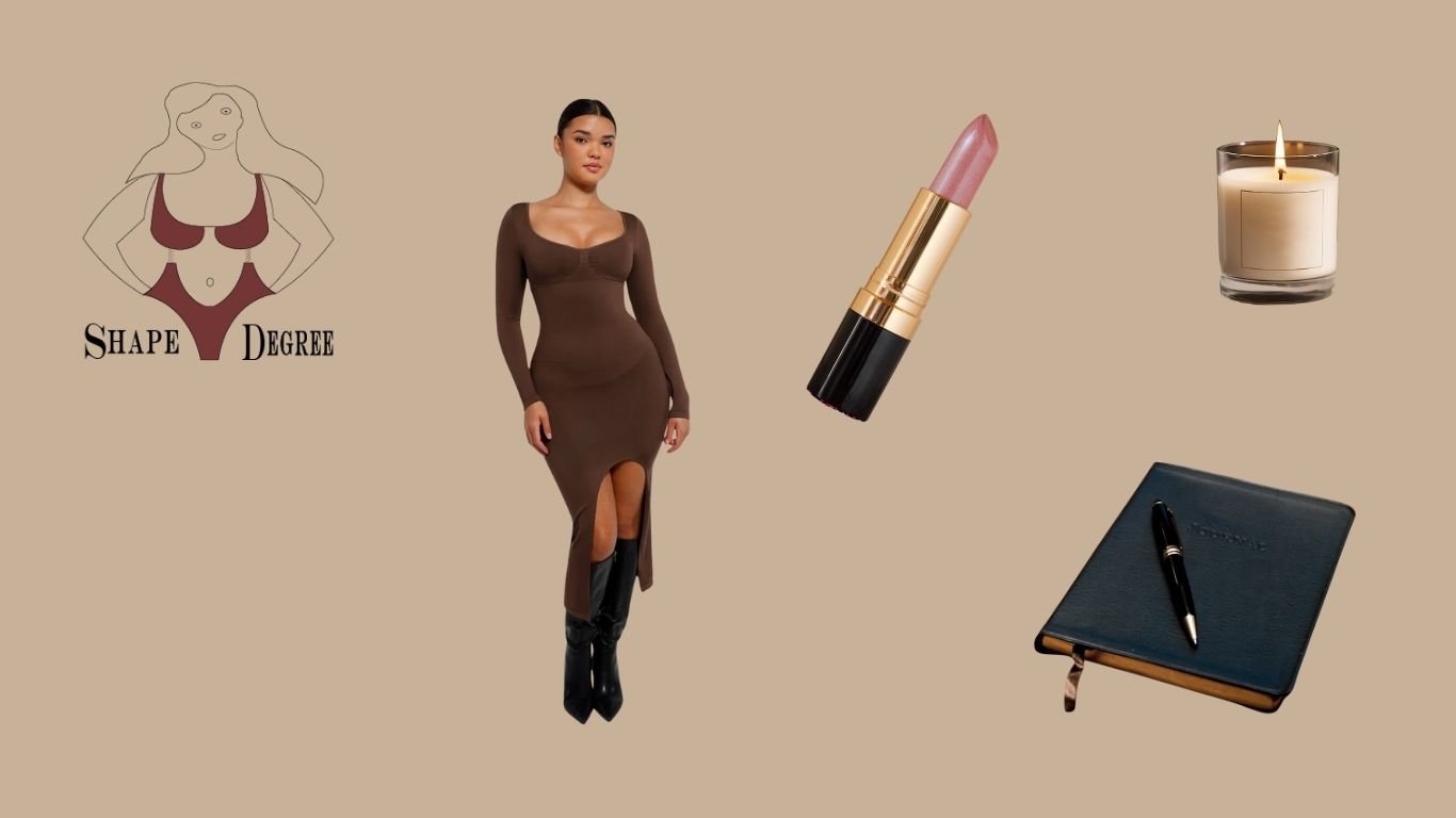 Shapedegree shapewear as part of a self-love routine.
