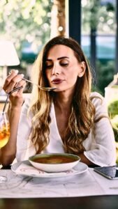 Lonely woman feeling emotionally disconnected.