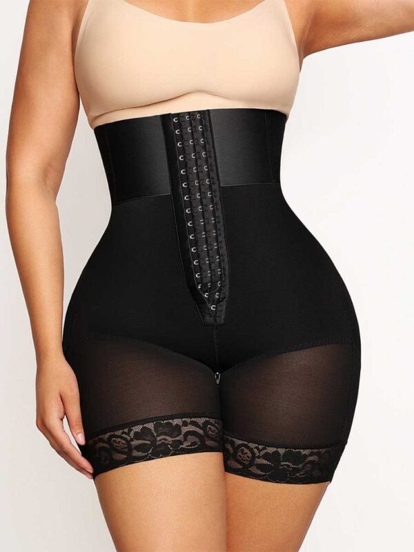 Plus-size body shaper with adjustable compression fit