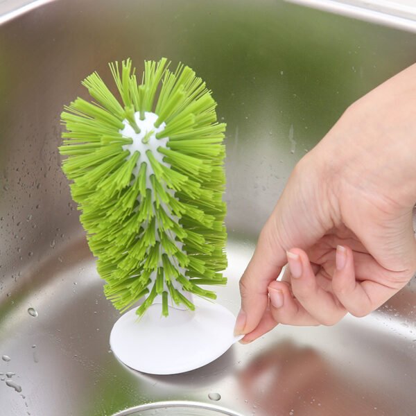 Kitchen Multi Functional Suction Cup Brush Cup Scrubber - Image 3