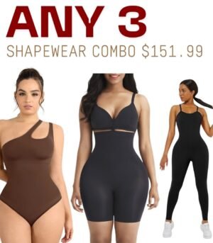 Choose ANY 3 Shapewear Items for $151.99 - Save 50%! Mix & match styles + FREE shipping included SEASONAL ShapeDegree Shapewear GRANDIOSE sale!