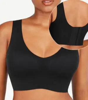 Bra | Fitted V-Neck Seamless Tank Top