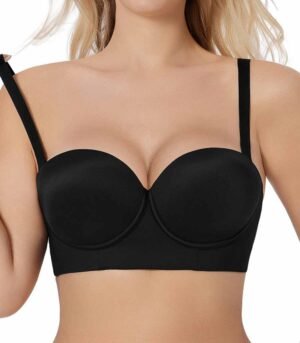 Push Up Bra | 3/4 Cup No Rims Push Up Bra