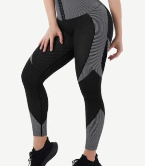 Activewear | High-Waist Seamless Yoga Leggings With Front Hooks