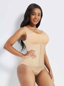 4 - 1 Waist Trainer High Compression Bra Shapewear