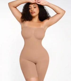 Strapless Shapewear Butt Lifting Tummy Control Bodysuit