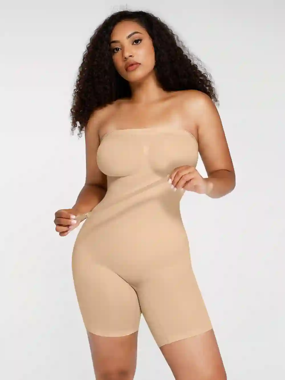 Strapless Shapewear Butt Lifting Tummy Control Bodysuit