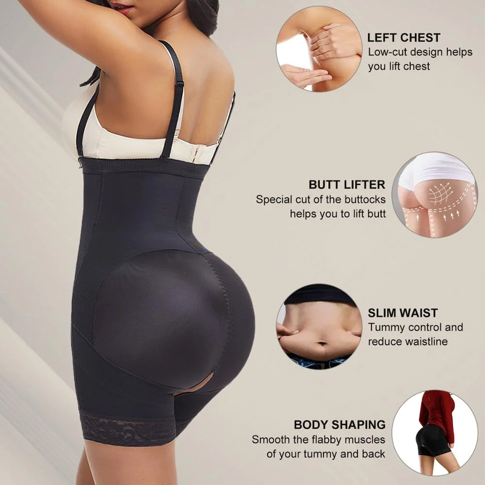 Full body shaper left side view