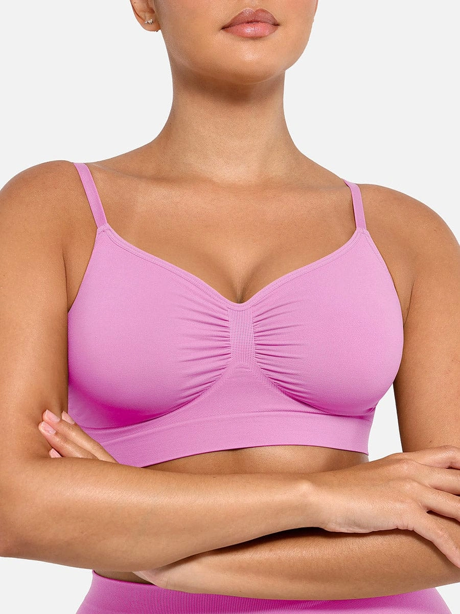 Wireless Supportive Shaping Bra with Adjustable Straps - Image 84