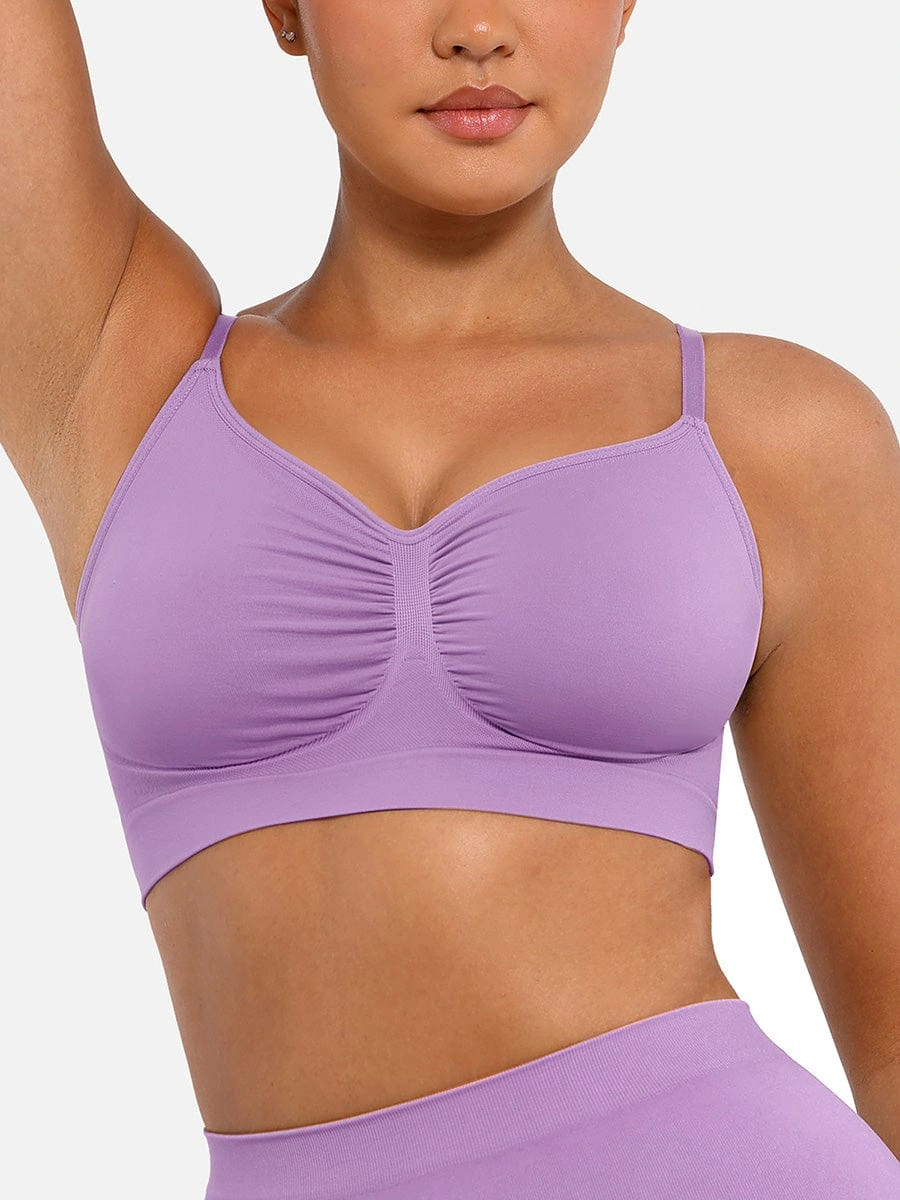 Wireless Supportive Shaping Bra with Adjustable Straps - Image 80