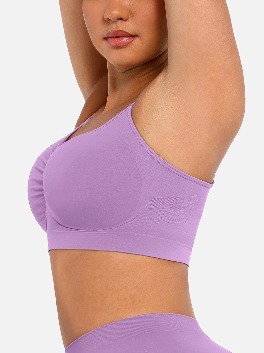 Wireless Supportive Shaping Bra with Adjustable Straps - Image 81