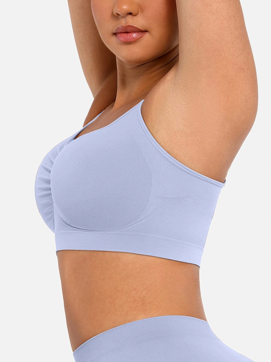 Wireless Supportive Shaping Bra with Adjustable Straps - Image 79