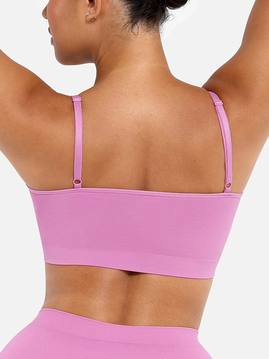 Wireless Supportive Shaping Bra with Adjustable Straps - Image 85