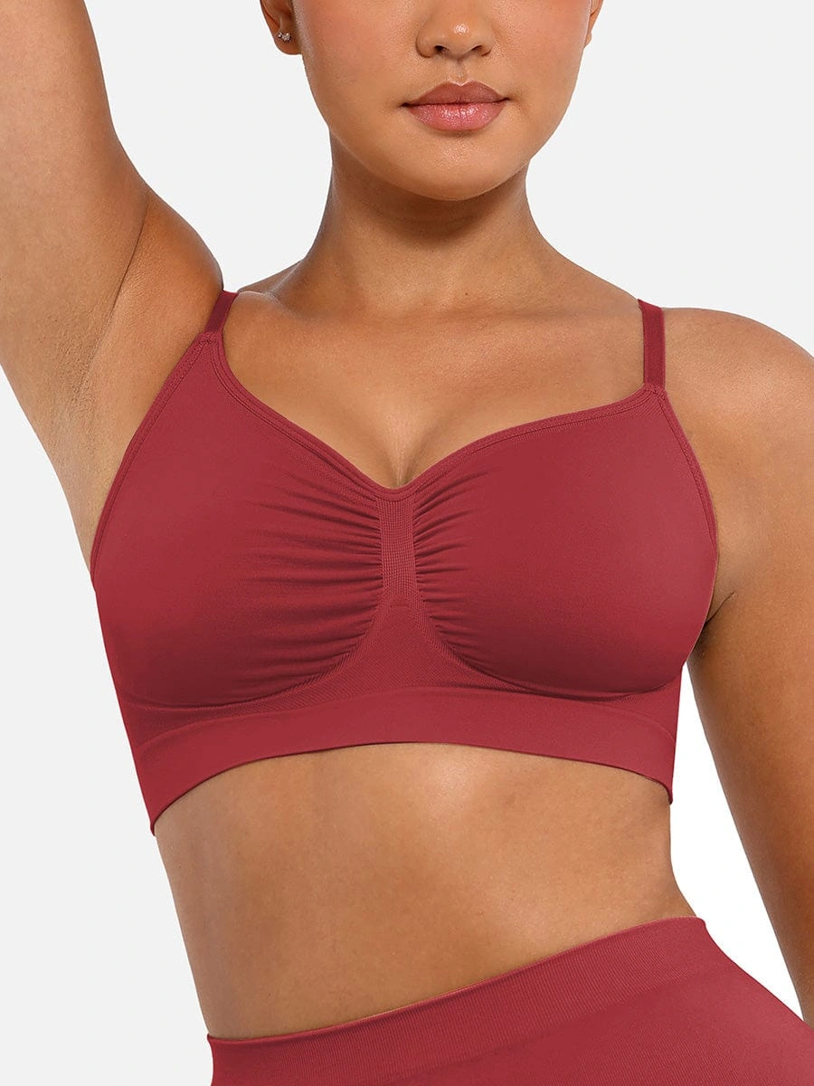 Wireless Supportive Shaping Bra with Adjustable Straps - Image 34