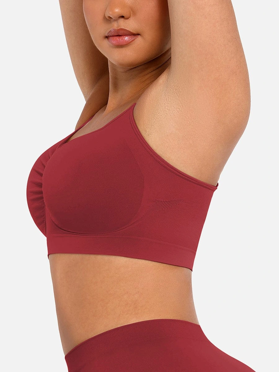 Wireless Supportive Shaping Bra with Adjustable Straps - Image 35