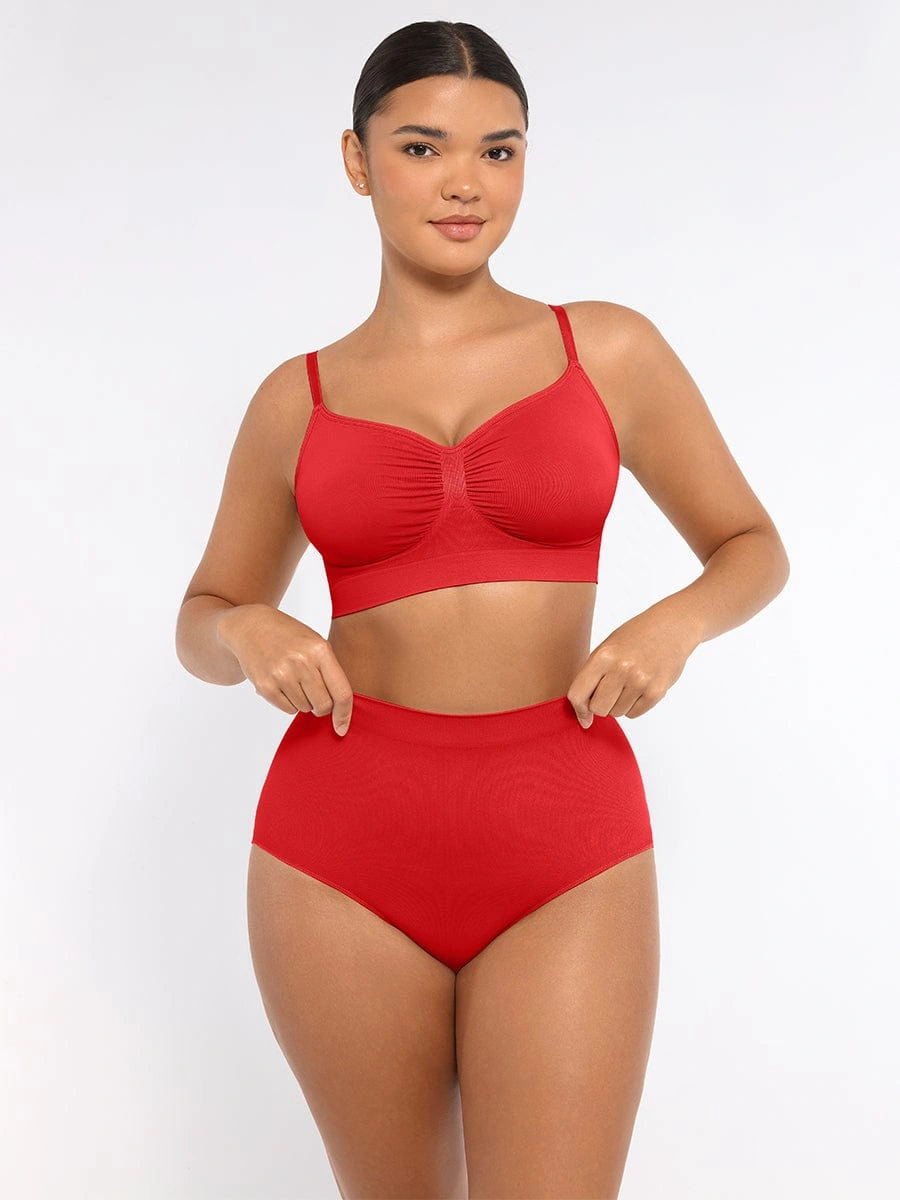 Wireless Supportive Shaping Bra with Adjustable Straps - Image 15