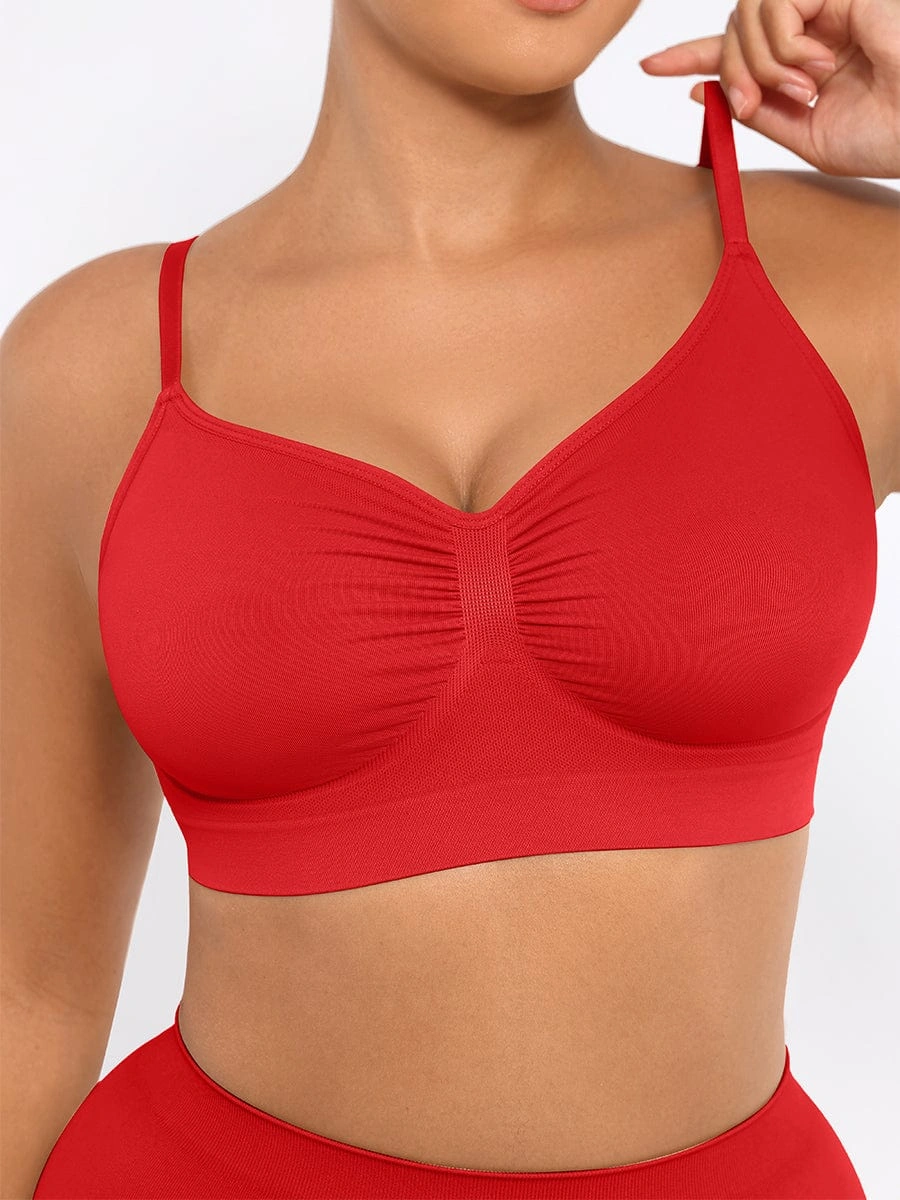 Wireless Supportive Shaping Bra with Adjustable Straps - Image 12