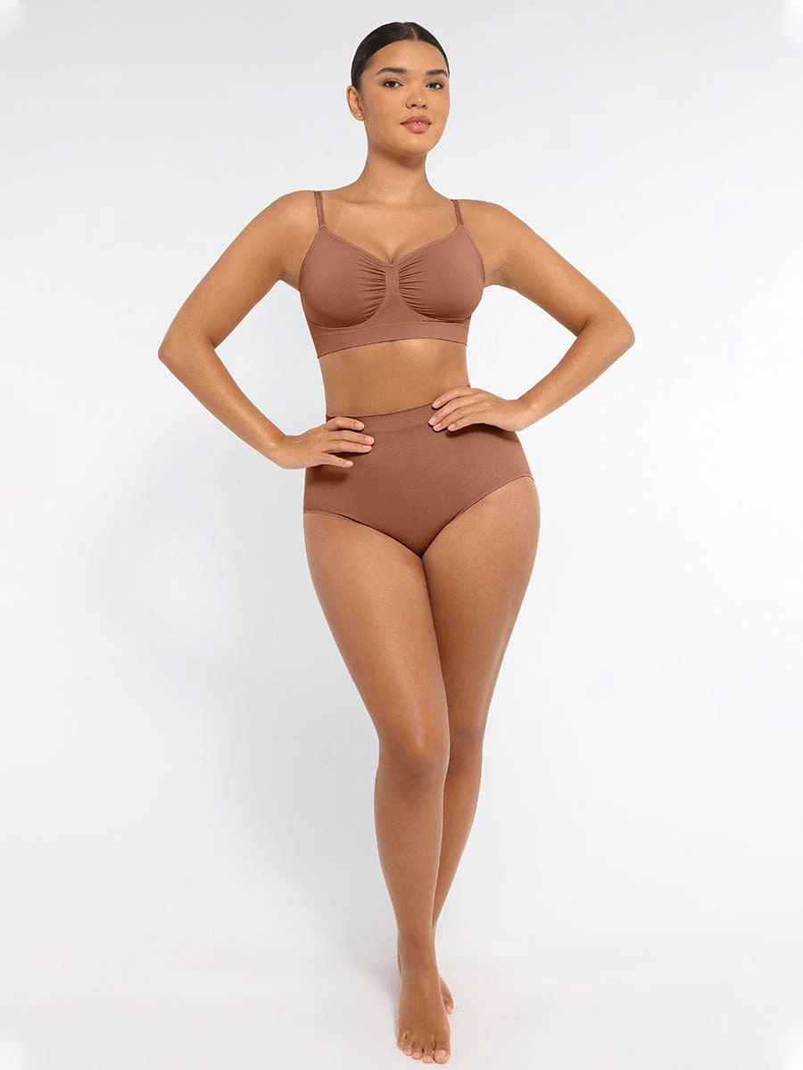 Wireless Supportive Shaping Bra with Adjustable Straps - Image 28