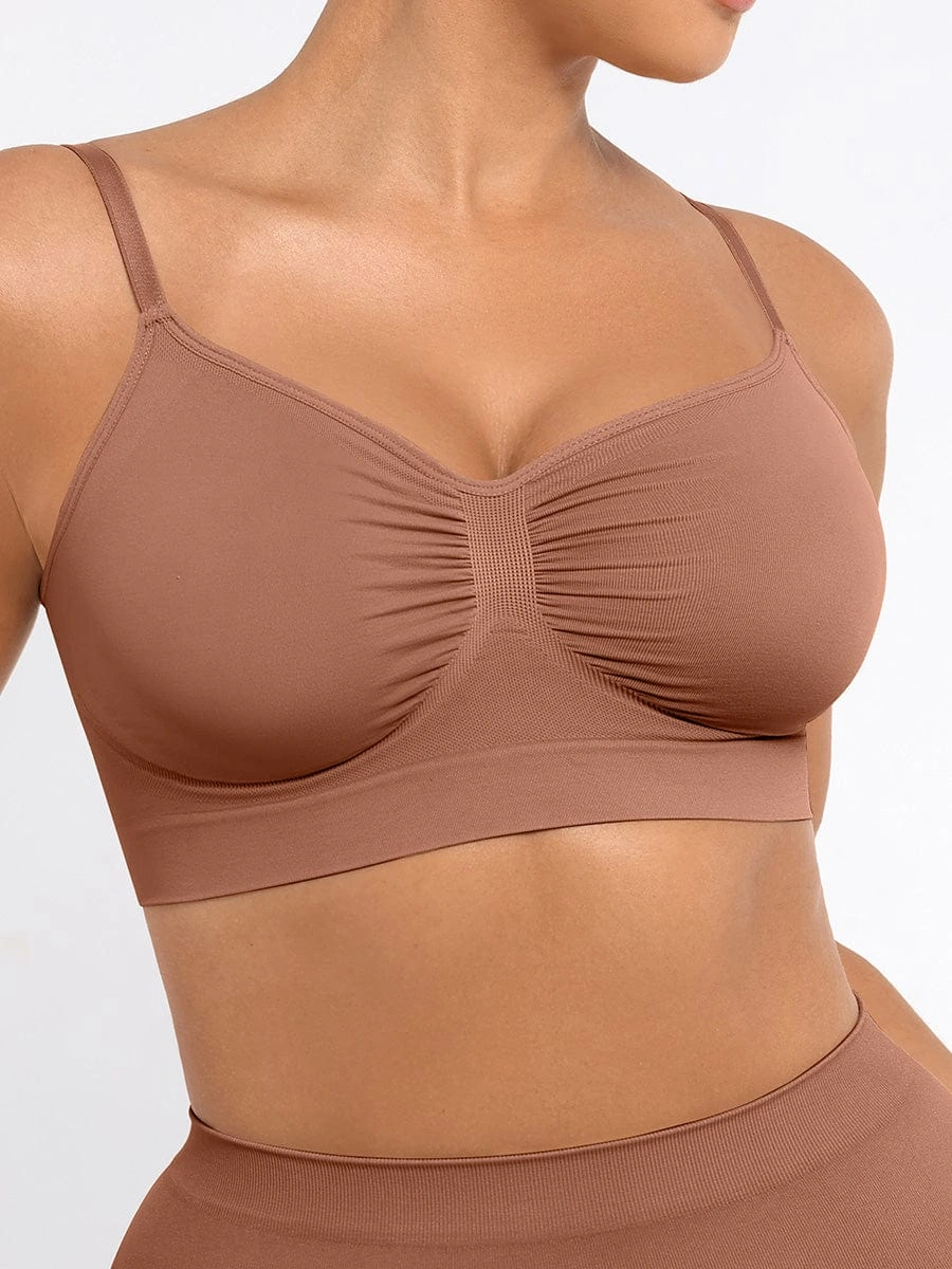 Wireless Supportive Shaping Bra with Adjustable Straps - Image 24