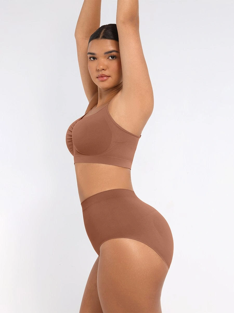 Wireless Supportive Shaping Bra with Adjustable Straps - Image 27