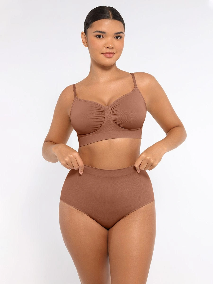 Wireless Supportive Shaping Bra with Adjustable Straps - Image 26