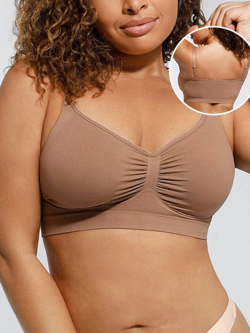 Wireless Supportive Shaping Bra with Adjustable Straps - Image 18