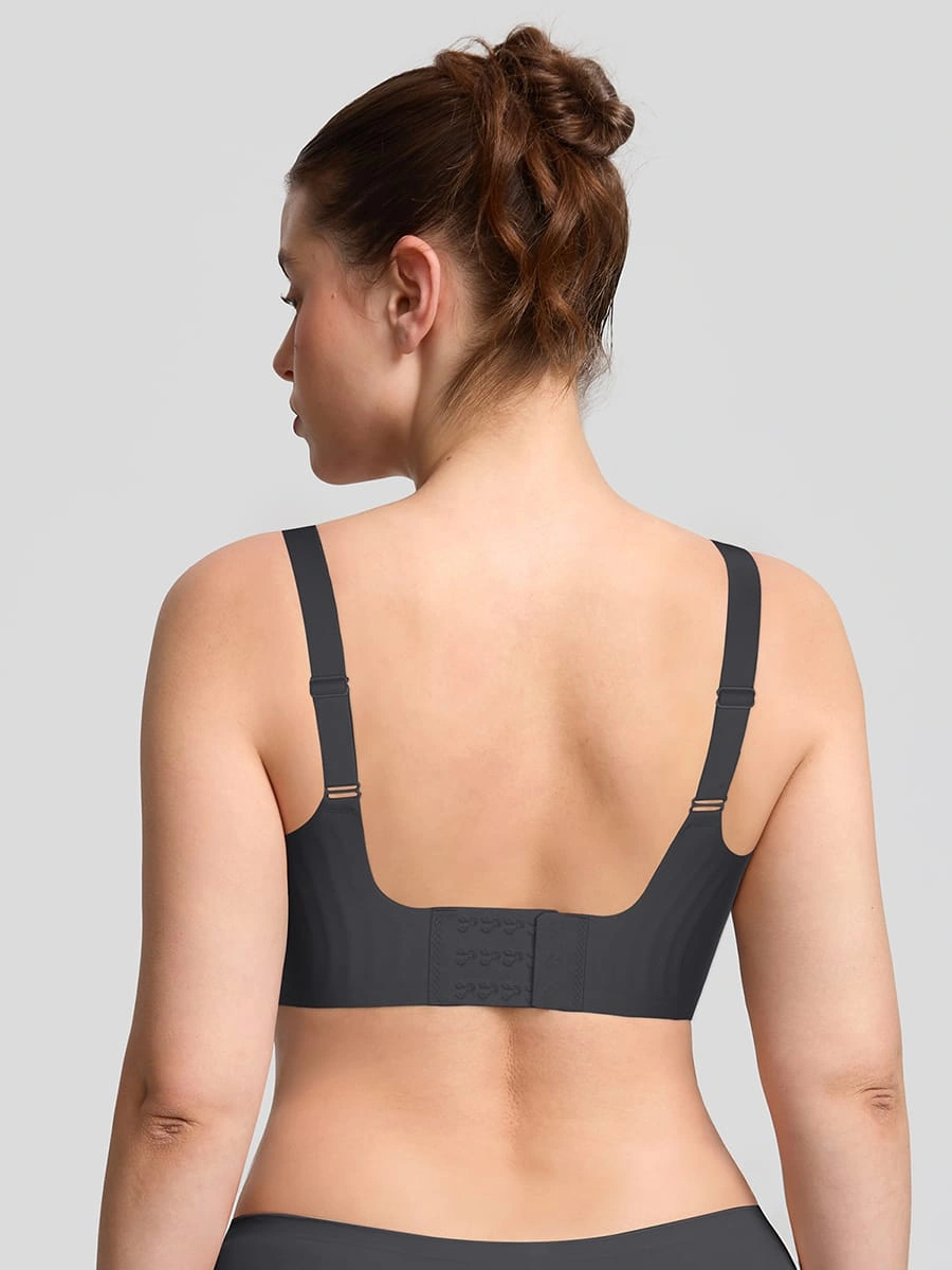 Jelly Support Wireless Seamless T-Shirt Bra for Large Breasts - Image 10