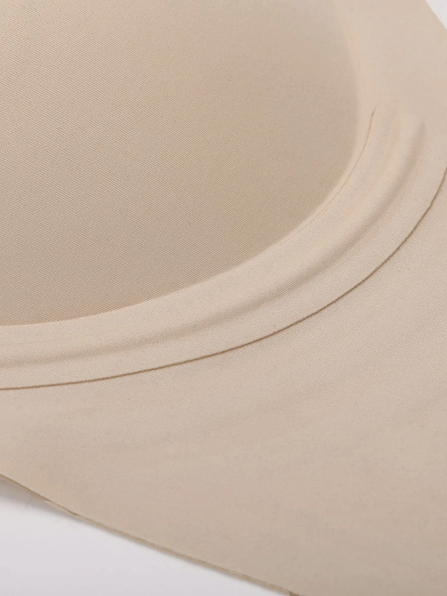 Jelly Support Wireless Seamless T-Shirt Bra for Large Breasts - Image 7