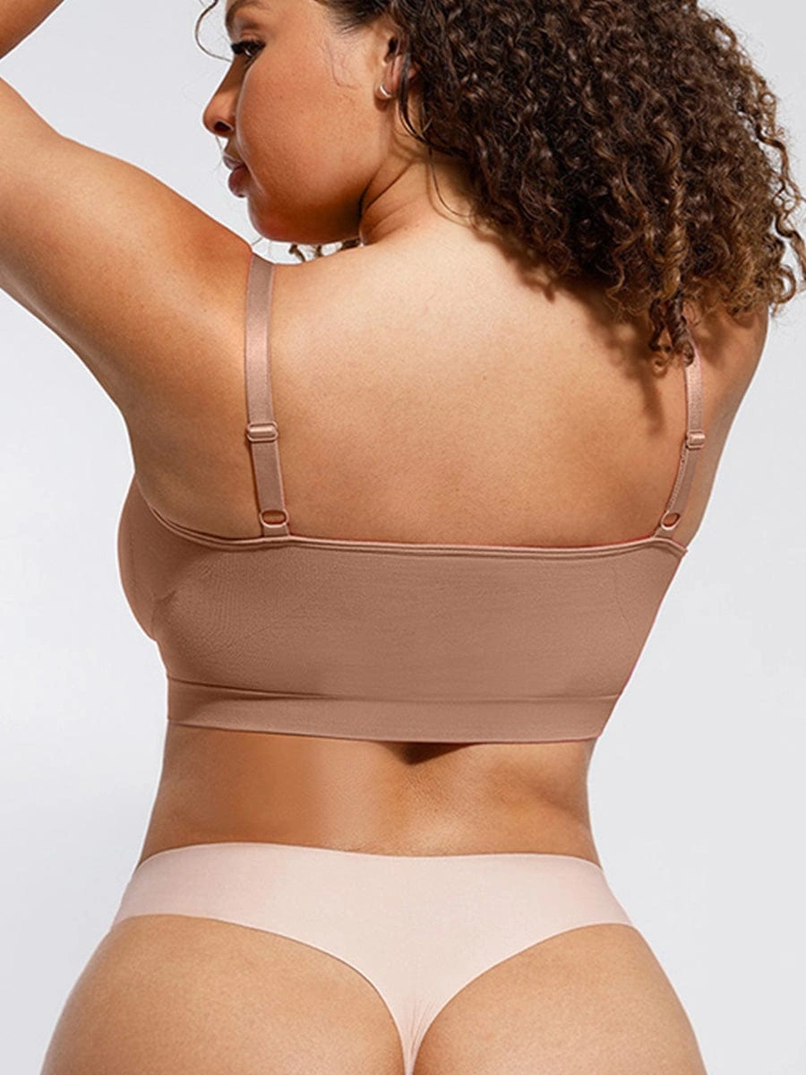Wireless Supportive Shaping Bra with Adjustable Straps - Image 19