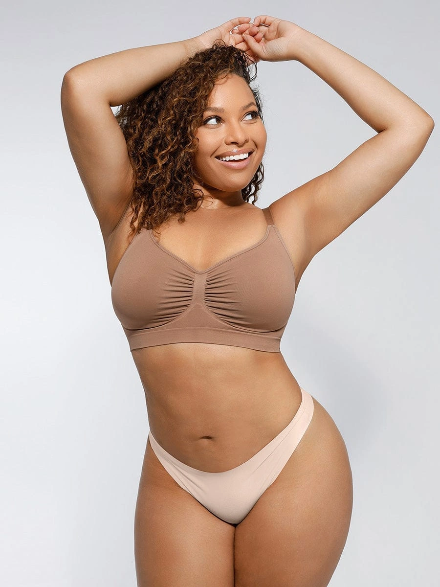 Wireless Supportive Shaping Bra with Adjustable Straps - Image 21