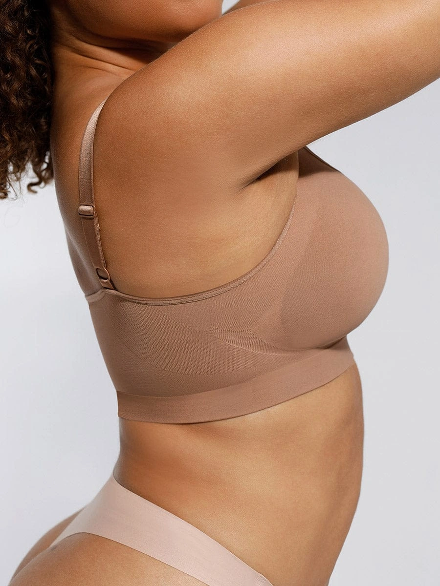 Wireless Supportive Shaping Bra with Adjustable Straps - Image 20