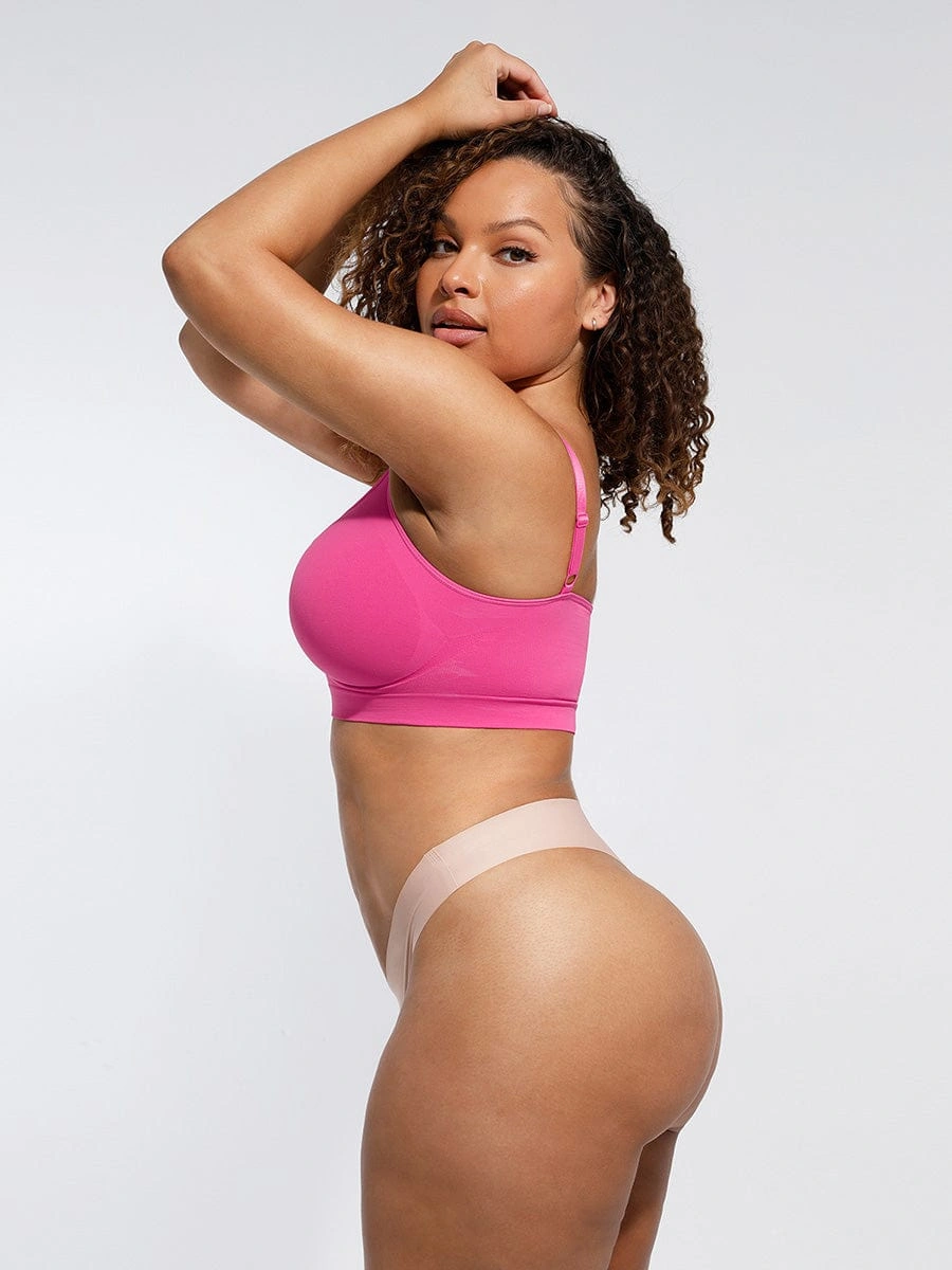 Wireless Supportive Shaping Bra with Adjustable Straps - Image 5