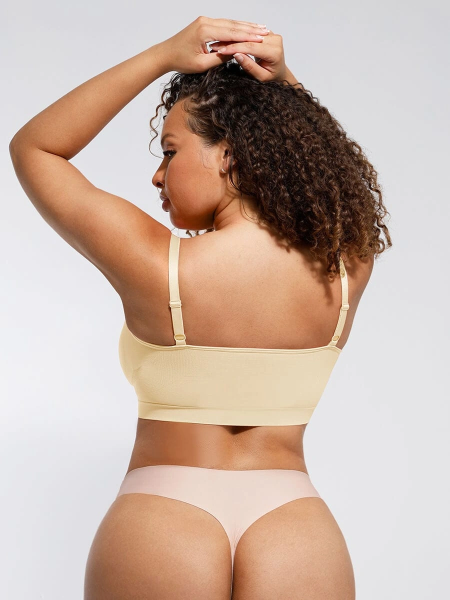 Wireless Supportive Shaping Bra with Adjustable Straps - Image 56