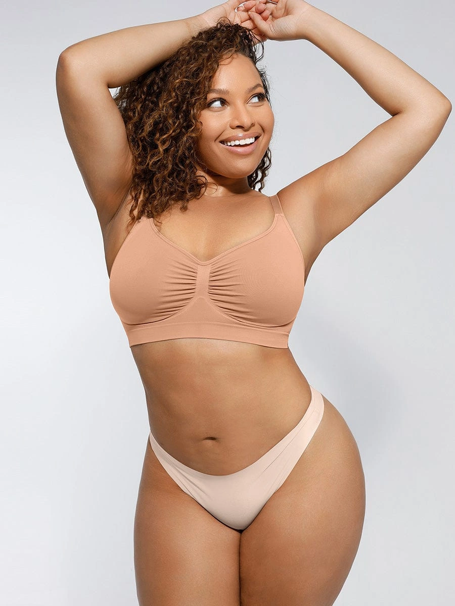 Wireless Supportive Shaping Bra with Adjustable Straps - Image 70