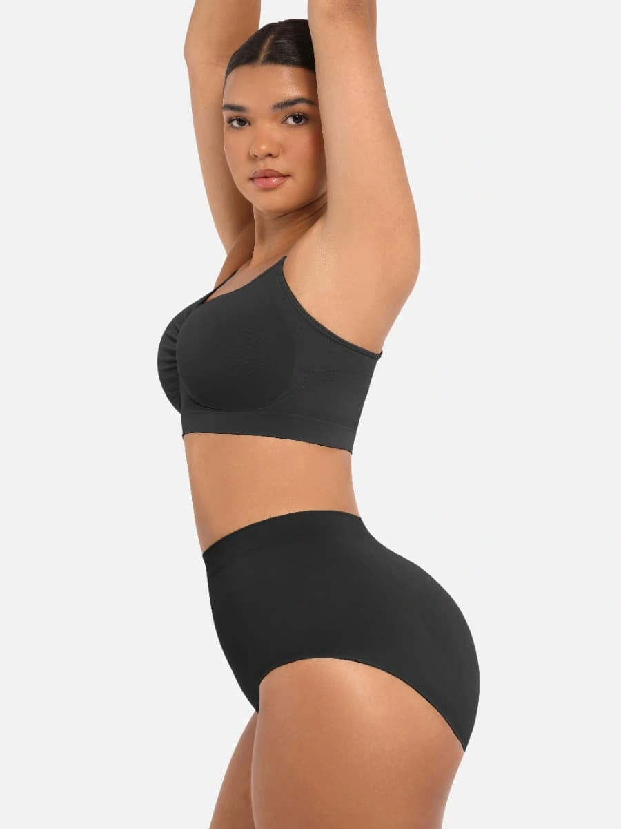 Wireless Supportive Shaping Bra with Adjustable Straps - Image 49