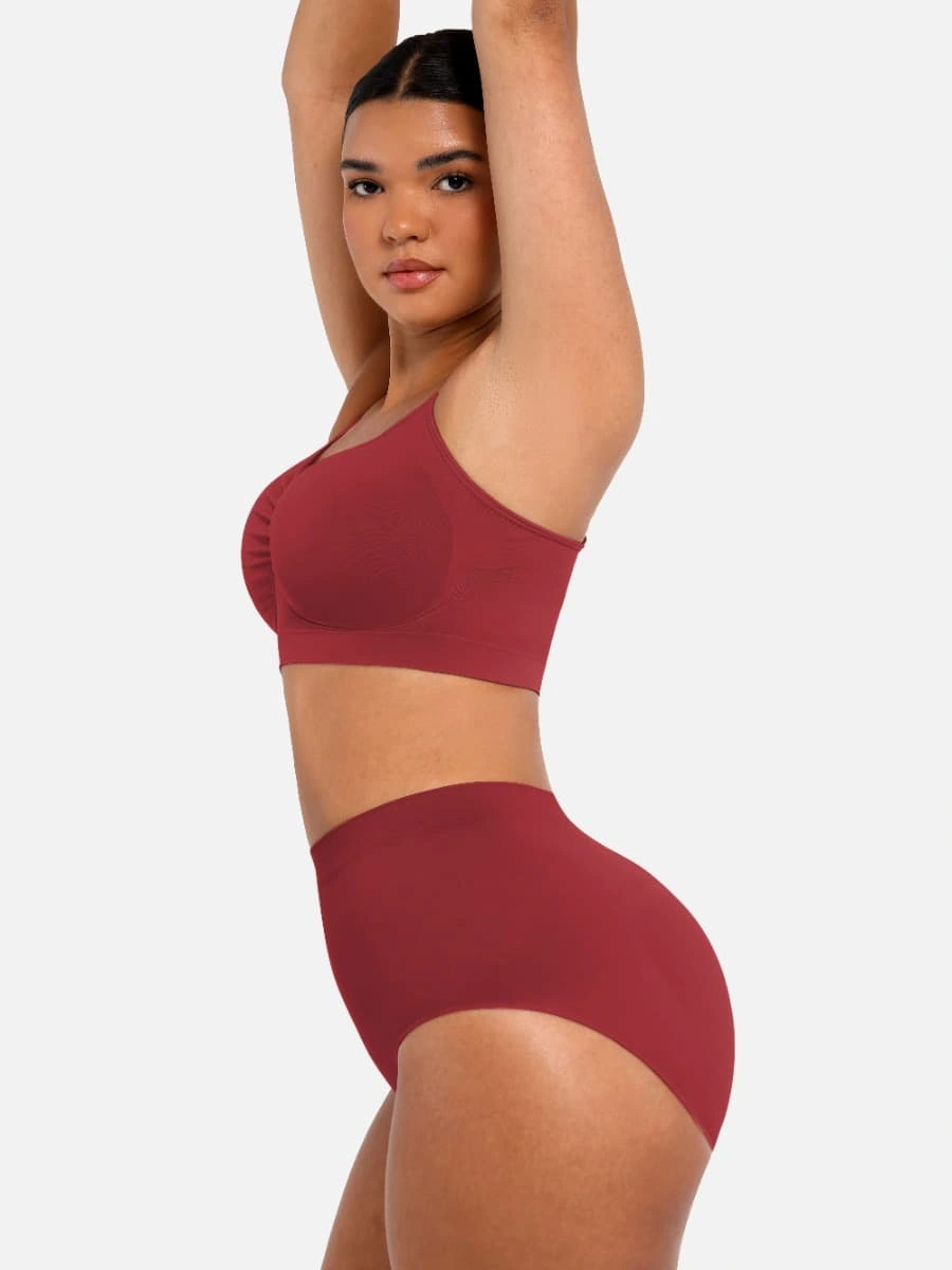 Wireless Supportive Shaping Bra with Adjustable Straps - Image 38