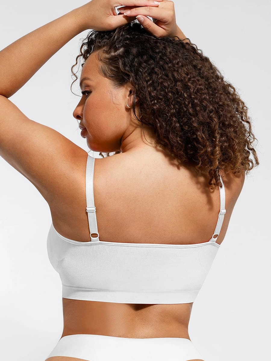 Wireless Supportive Shaping Bra with Adjustable Straps - Image 10
